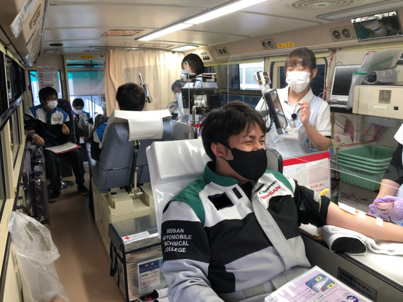 校内献血について