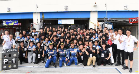 日産・自動車大学校がスーパー耐久シリーズ第4戦に参戦 今季初優勝を飾る