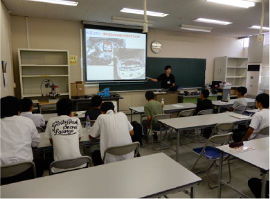 日産横浜自動車大学校が 神奈川県の高等学校との教育連携事業 ｢仕事のまなび場｣に参画