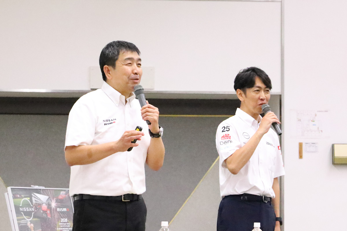日産横浜自動車大学校にてスペシャルトークショーを開催しました!