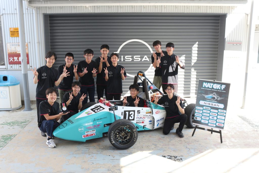 日産京都自動車大学校が学生フォーミュラ日本大会2026にて日本自動車工業会会長賞を受賞